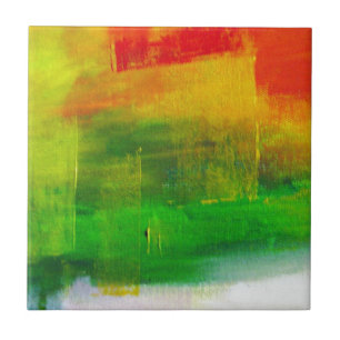 Abstract Painting Tile