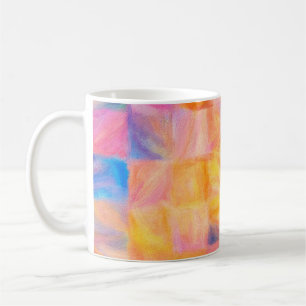 Abstract painting, Wall art, Canvas, Oil paint, Mo Coffee Mug