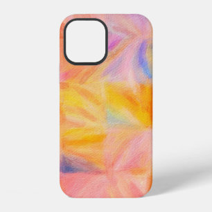 Abstract painting, Wall art, Canvas, Oil paint, Mo iPhone 12 Case