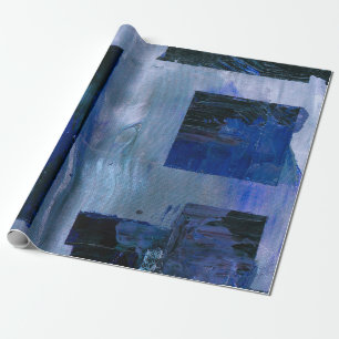 Abstract painting wrapping paper