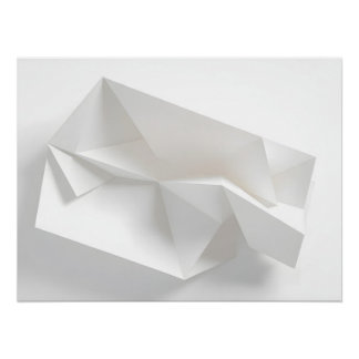 Abstract Paper Architecture Poster