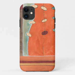 Abstract Parade of Eggs by Erica J Vess iPhone 11 Case