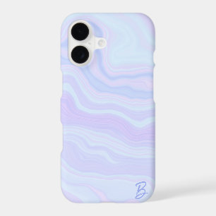 Abstract Pastel Agate Personalised Phone Case