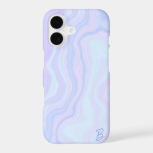 Abstract Pastel Agate Personalised Phone Case