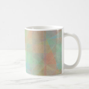 Abstract Pastel Coloured Watercolor Art Coffee Mug