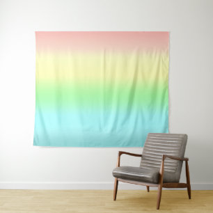Abstract Pastel Colours Art Hanging Tapestry