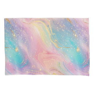 Abstract Pastel Glitter Seamless Pattern Pillowcase