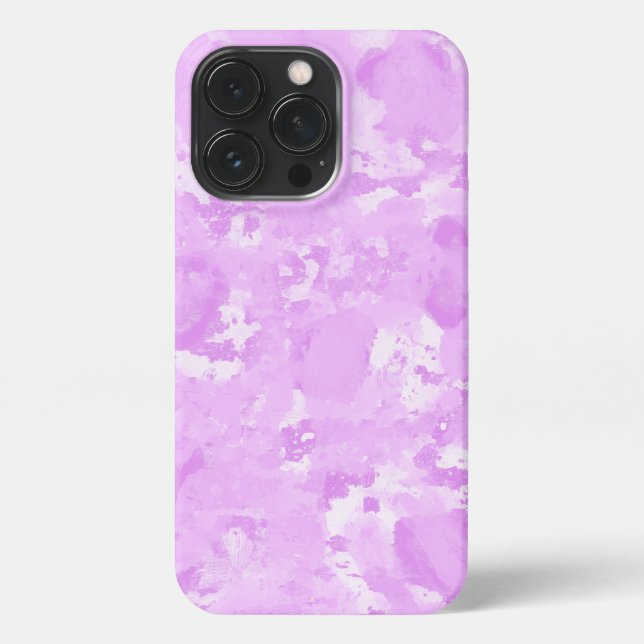 Abstract Pastel Rainbow Tie Dye  iPhone 13 Pro Cas Case (Back)