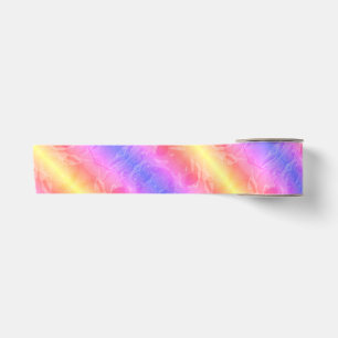 abstract pastel stripes  satin ribbon