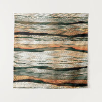 Abstract pastel tones colour neutral geo dyed mela