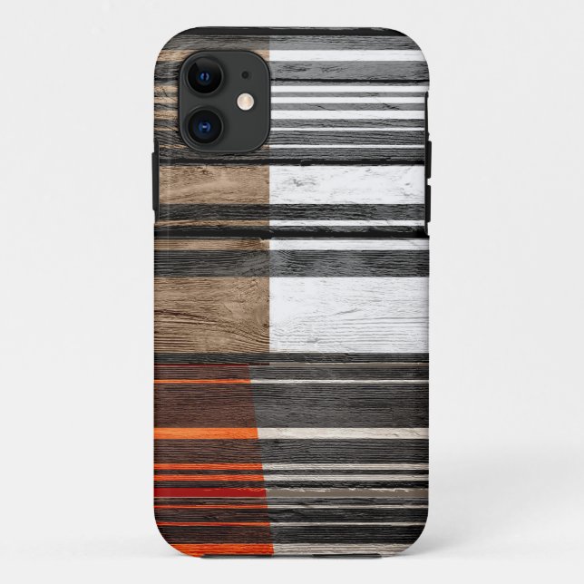 Abstract Pastel Wood #3 Case-Mate iPhone Case (Back)