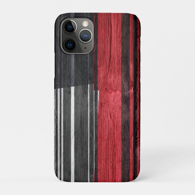 Abstract Pastel Wood Case-Mate iPhone Case (Back)
