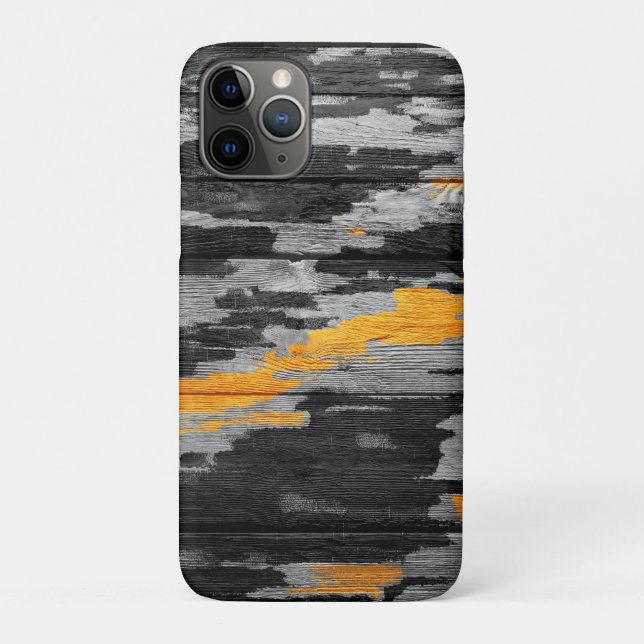 Abstract Pastel Wood Case-Mate iPhone Case (Back)
