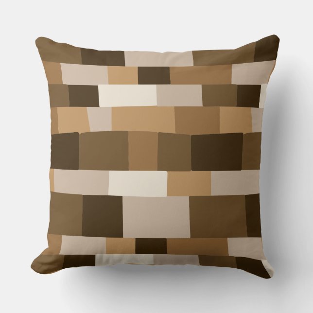 Abstract Patchwork Pattern 080823 - v1 Cushion (Front)