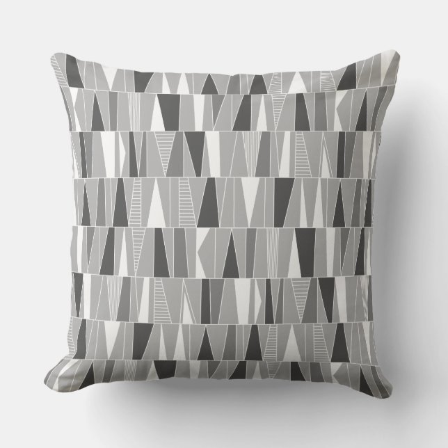  Abstract Pattern 070721 - Shades of Grey Cushion (Front)