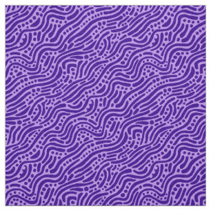 Abstract Pattern 110523 - Shades of Purple v2 Fabric
