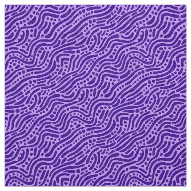 Abstract Pattern 110523 - Shades of Purple v2 Fabric (Swatch)