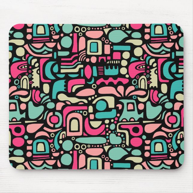 Abstract Pattern 210515 Mouse Pad (Front)