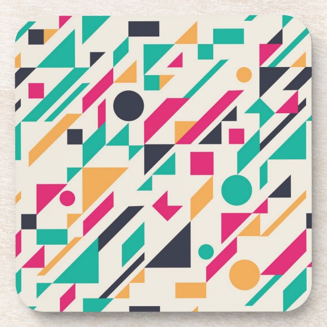 Abstract pattern 3 coaster (Front)