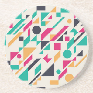 Abstract pattern 3 coaster