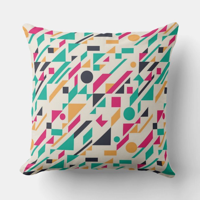 Abstract pattern 3 cushion (Front)