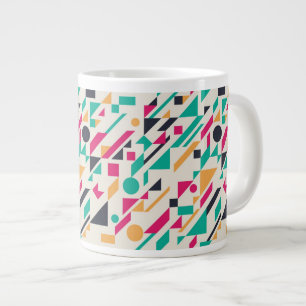 Abstract pattern 3 large coffee mug