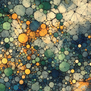 Abstract Pattern 5 - AI - Artwork Poster