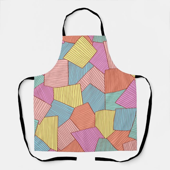 Abstract pattern apron (Front)