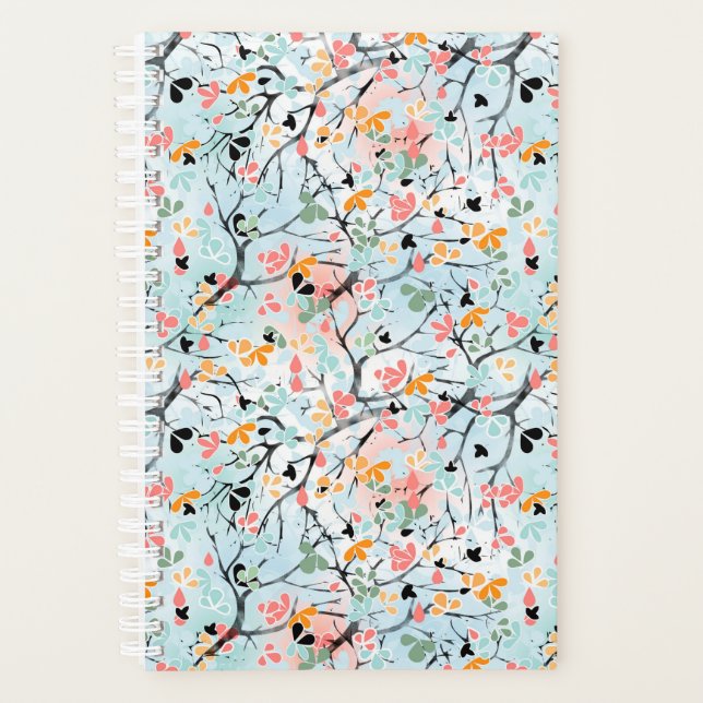 Abstract pattern  , autumn pattern planner (Front)