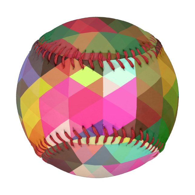 Abstract Pattern Baseball (Front)