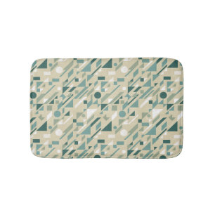 Abstract pattern bath mat