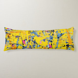 Abstract pattern body cushion