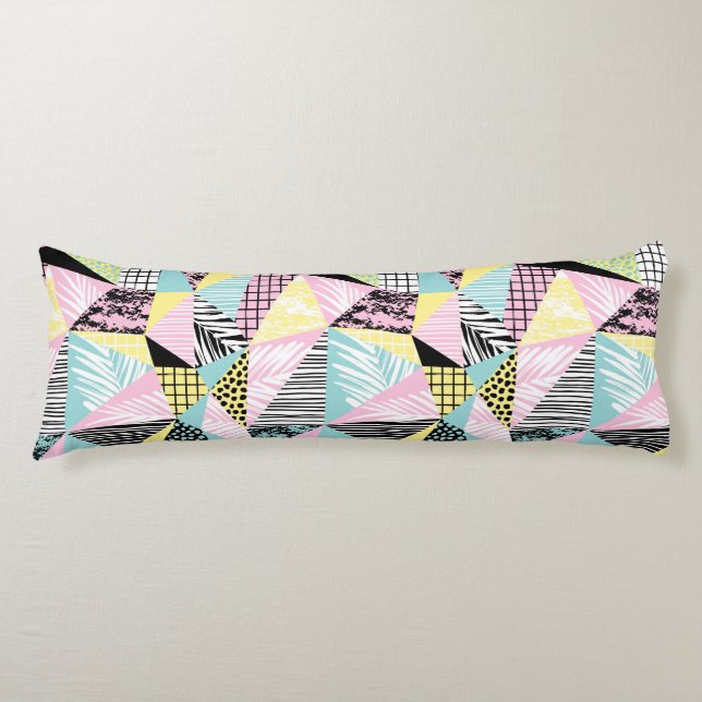 Abstract Pattern body pillows (Front)