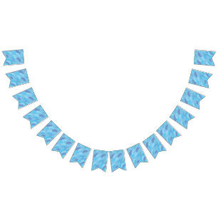 Abstract pattern bunting