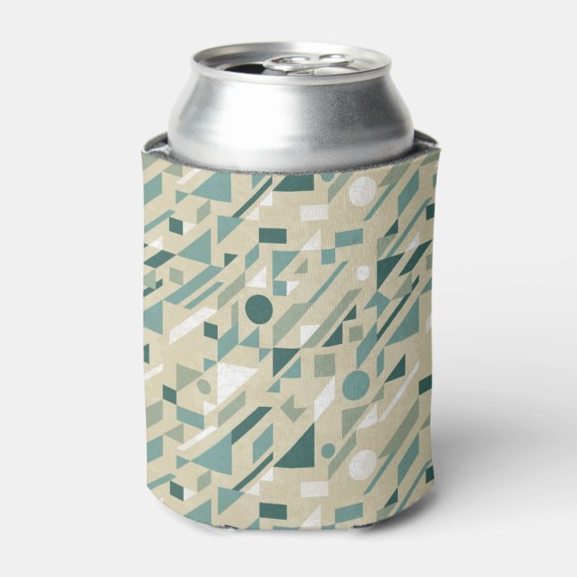 Abstract pattern can cooler (Can Front)