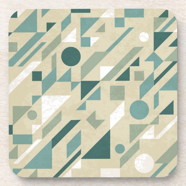 Abstract pattern coaster (Front)