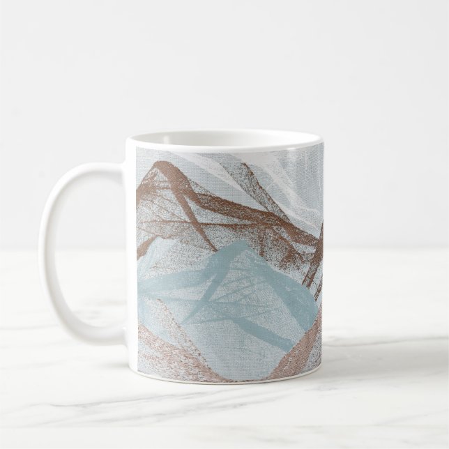 Abstract pattern coffee mug (Left)