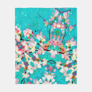 Abstract pattern colourful background fleece blanket