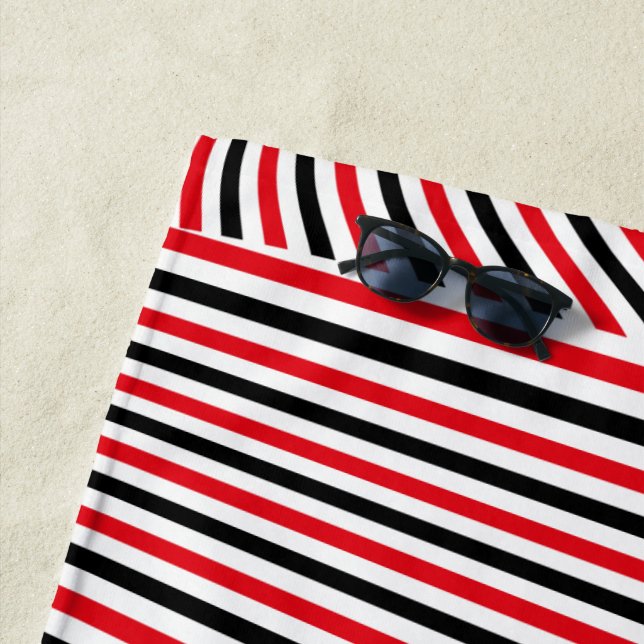 Abstract Pattern Creation 2 Beach Towel (In Situ)
