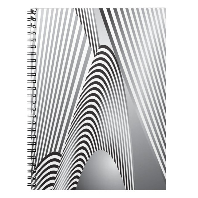 Abstract Pattern Creation 3 Notebook (Front)