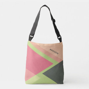 Abstract Pattern custom name bags