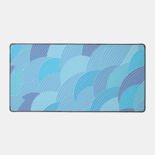 Abstract pattern desk mat