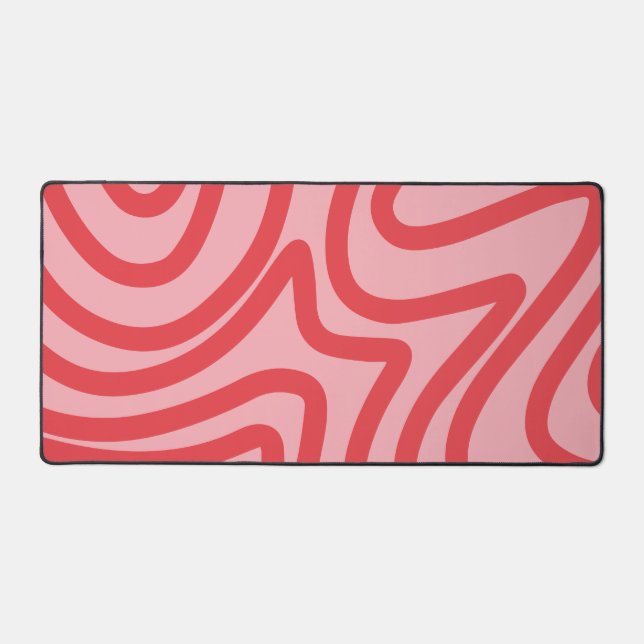 abstract pattern desk mat (Front)