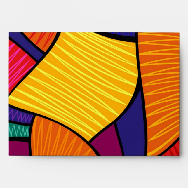 Abstract pattern envelope (Front)