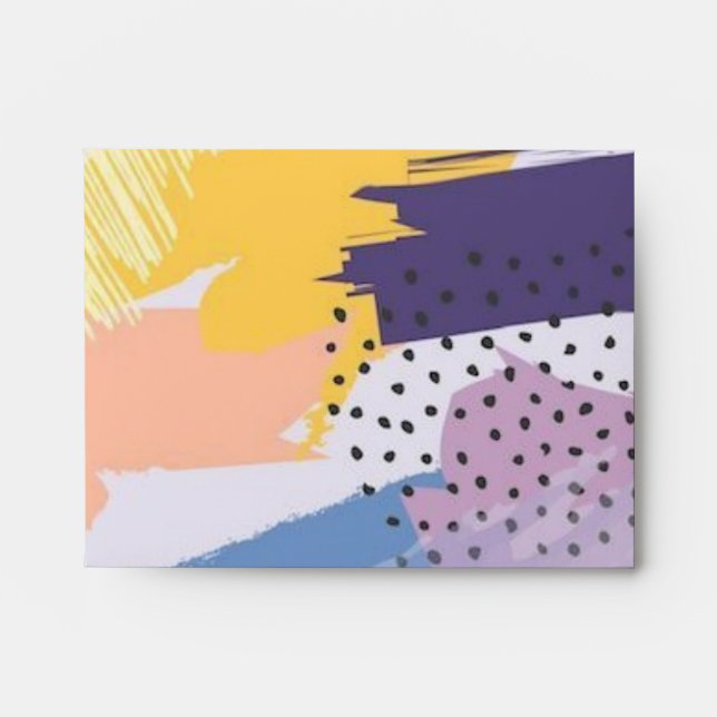 Abstract pattern envelope (Front)