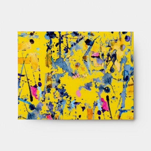 Abstract pattern envelope (Front)
