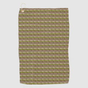Abstract Pattern Geometric Golf Towel