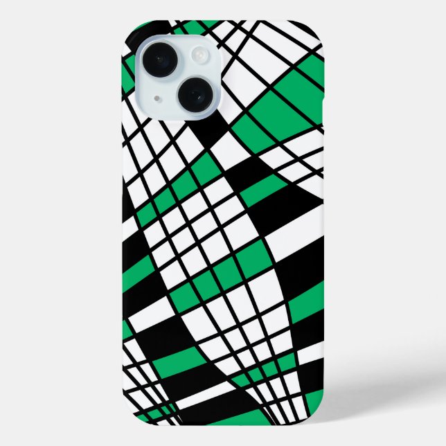 Abstract pattern - green Case-Mate iPhone case (Back)