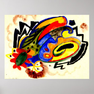 Abstract Pattern I by August Macke Poster