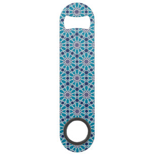Abstract Pattern In Blue And Grey